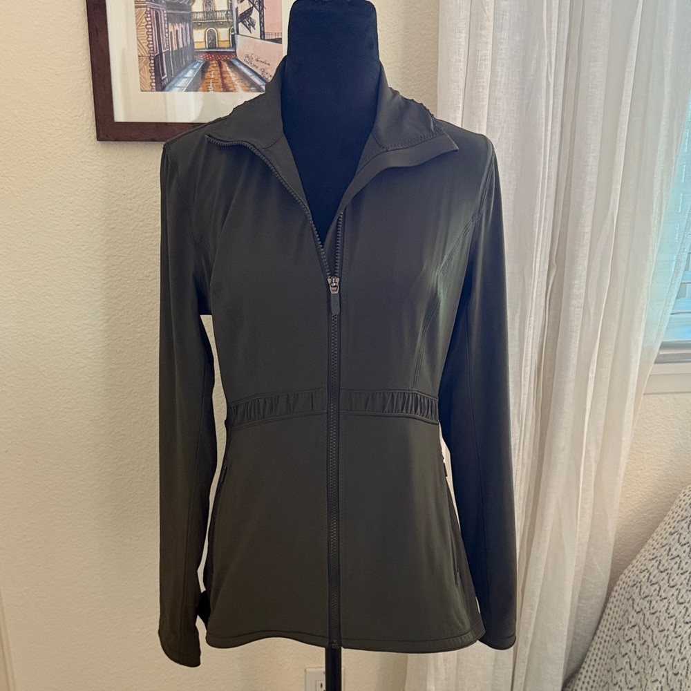 Lululemon Athletica Dark Green Utility Jacket